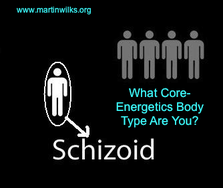 Martin Wilks, Core Energertics, Schizoid